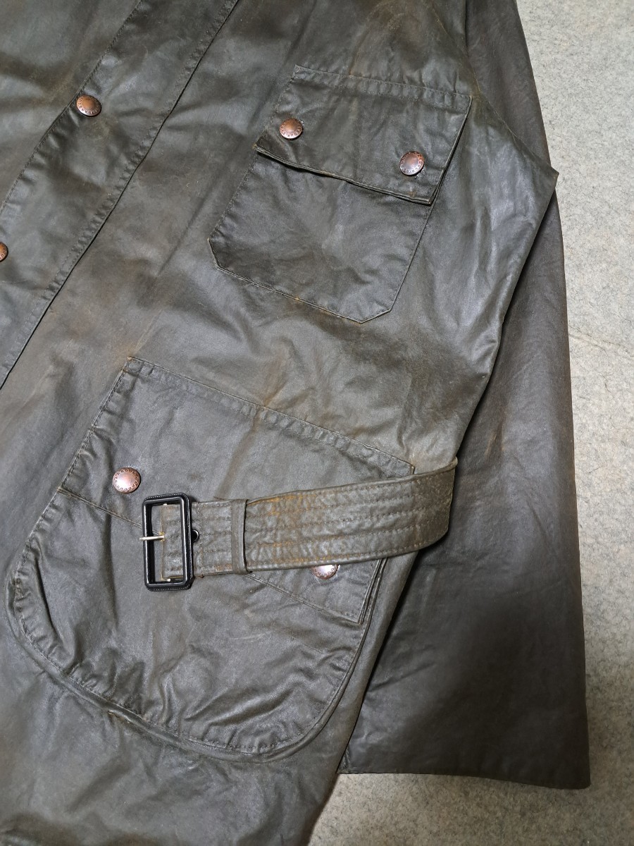 希少 YKK棒ジップ 80s 46 バブアー ソルウェイジッパー Barbour Solway