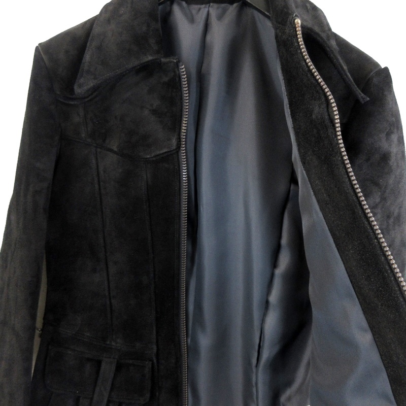 未使用 JELADO ジェラード スエード レザージャケット RG94406S Smoke Cow Suede Leather Jacket ブラック  黒 S タグ付き 20017002
