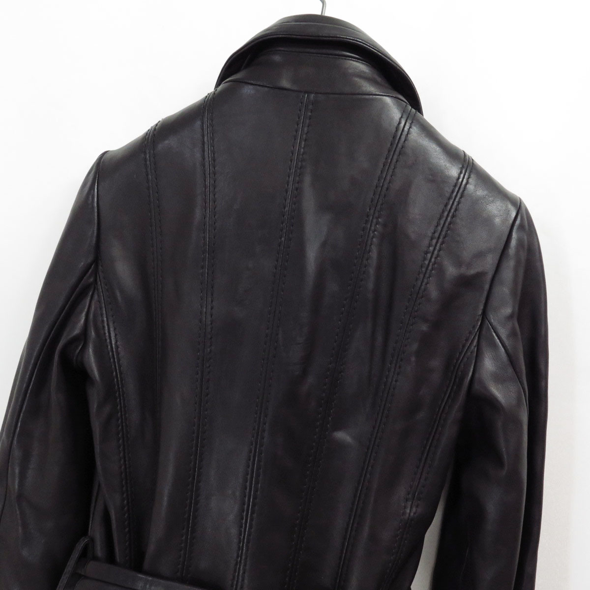 Aquascutum Leather Trench Coat Limited Edition 35 アクアスキュー