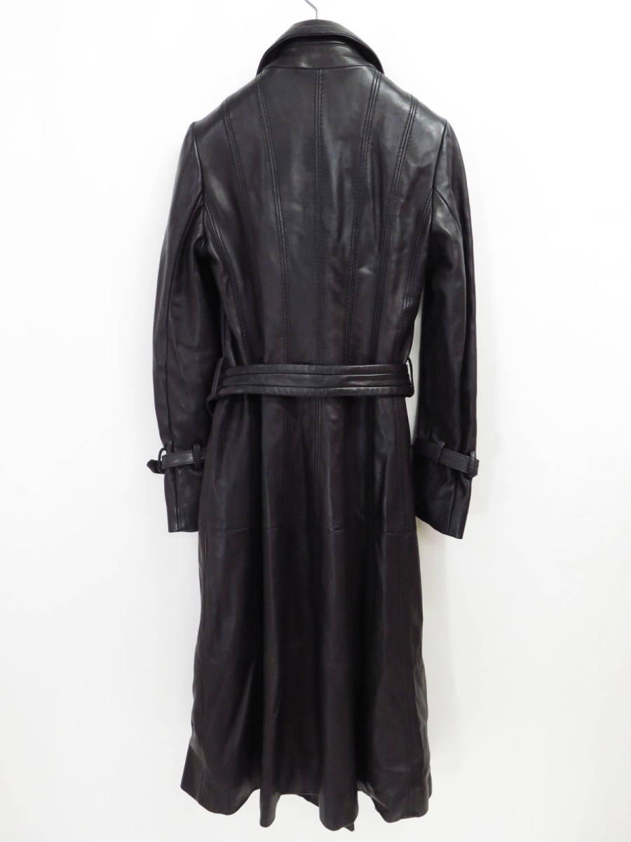 Aquascutum Leather Trench Coat Limited Edition 35 アクアスキュー