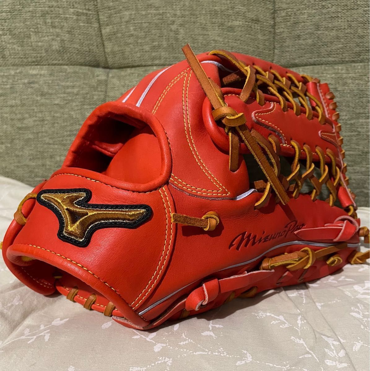 屋外未使用 ミズノプロ 硬式外野手用グラブ テネイシャスプロエリート