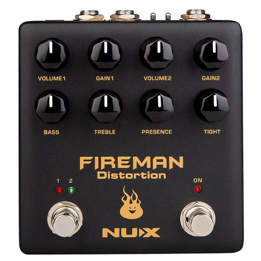 NUX ニューエックス Fireman ディストーション ギターエフェクター-