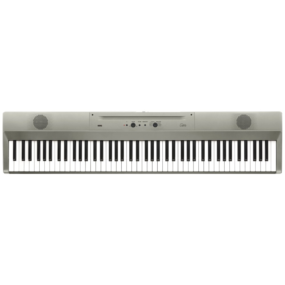 KORG コルグ L1SP MSILVER Liano 電子ピアノ メタリックシルバー X型ピアノ椅子付きセット 