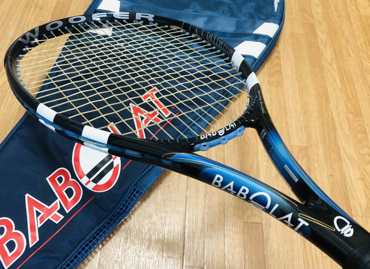 送料無料　Babolat VS DRIVE バボラ ブイエス ドライブ テニスの王子様　立海大附属中　真田弦一郎 専用ケース付き　新品元グリップ交換済