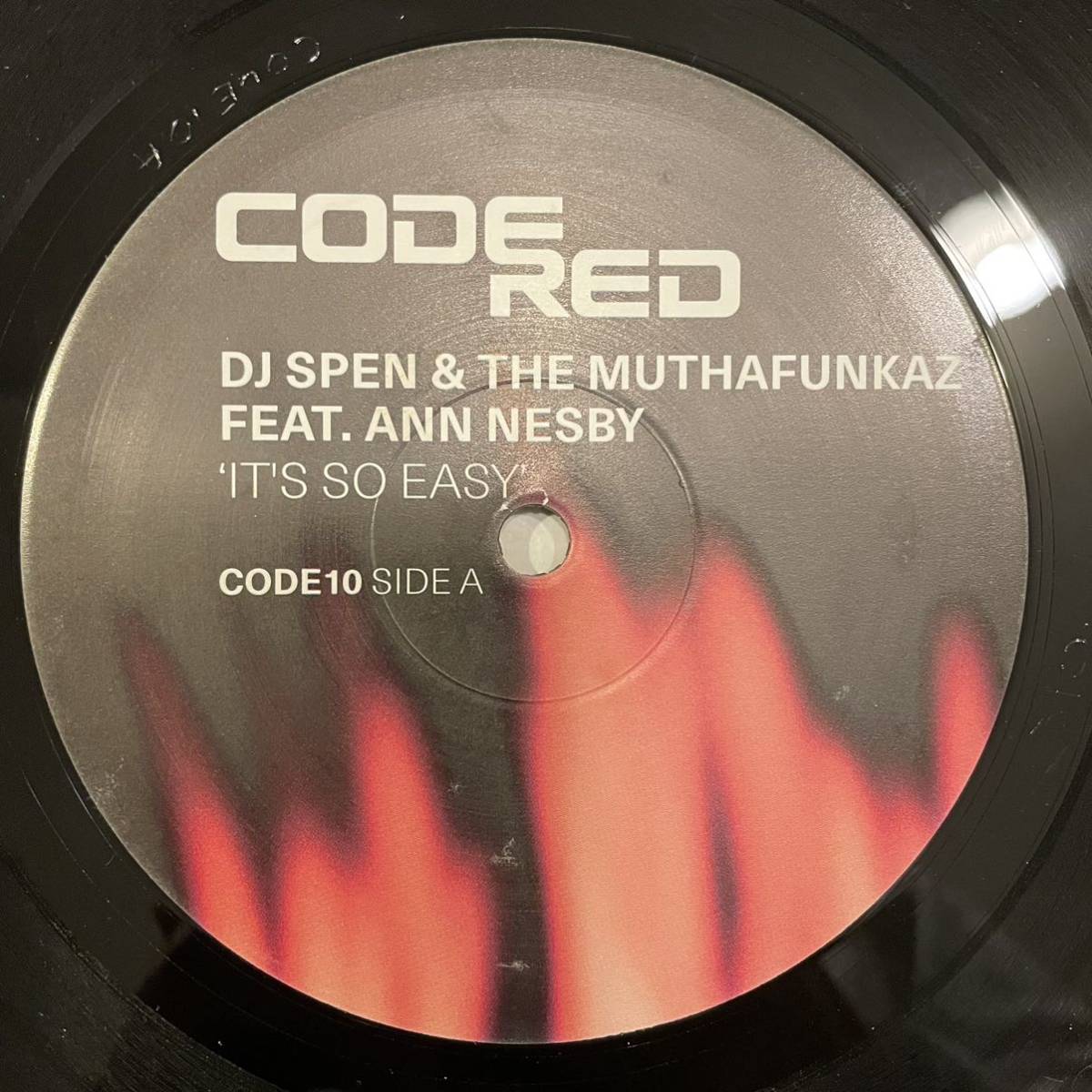 【12inch レコード】DJ Spen & The MuthaFunkaz Feat. Ann Nesby 「It's So Easy」_画像3