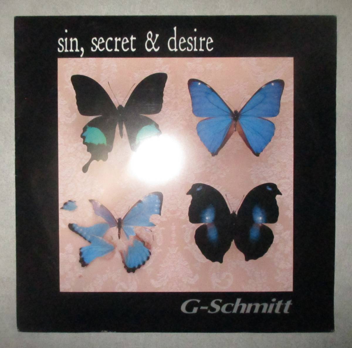 G-Schmitt 　G-シュミット　Sin, Secret & Desire　LP　レコード　インディーズ　ポスター付き　Wechselbalg　廃盤　貴重　レア