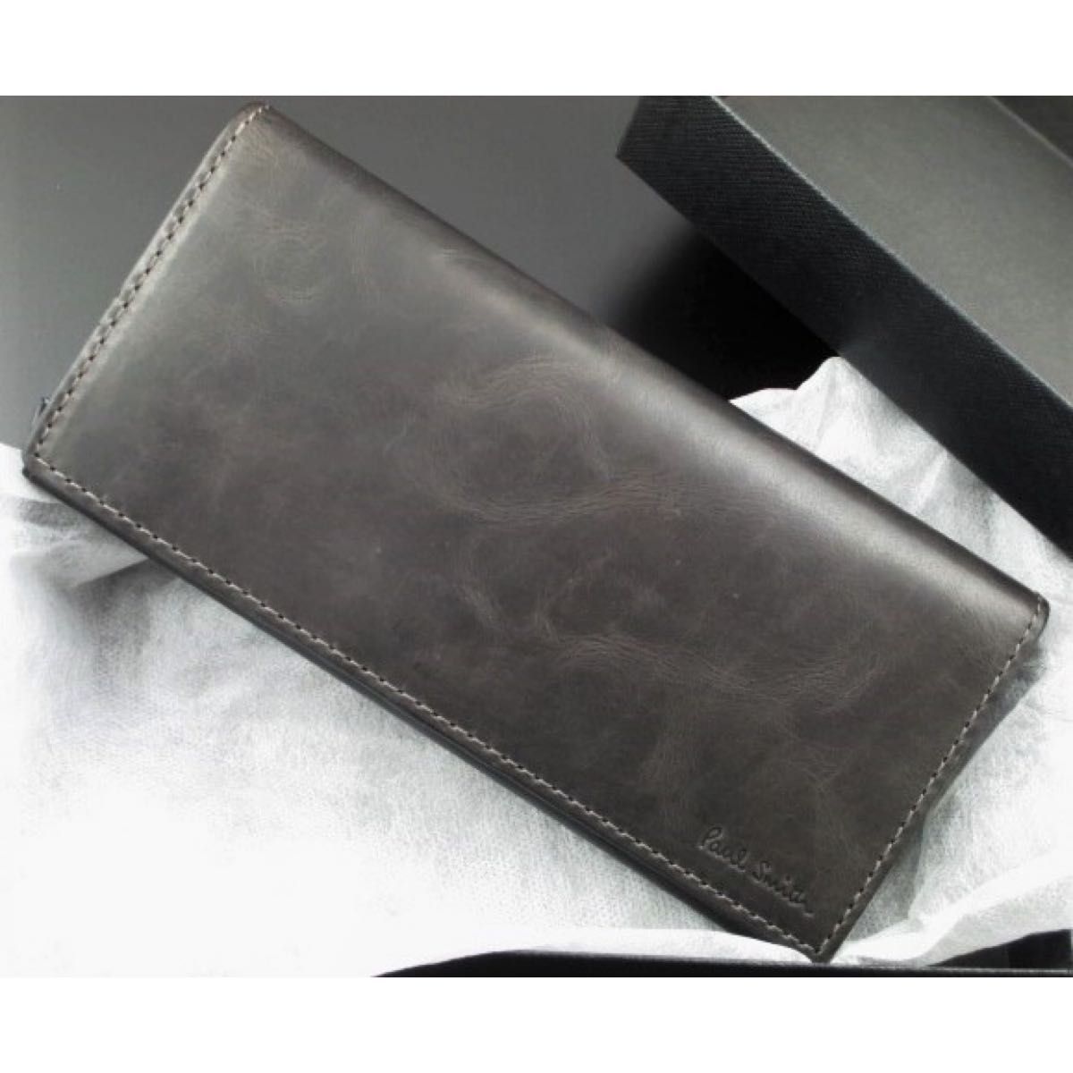 店頭完売 新品 箱付 ポールスミス 上質レザー使用 長財布 黒|PayPayフリマ