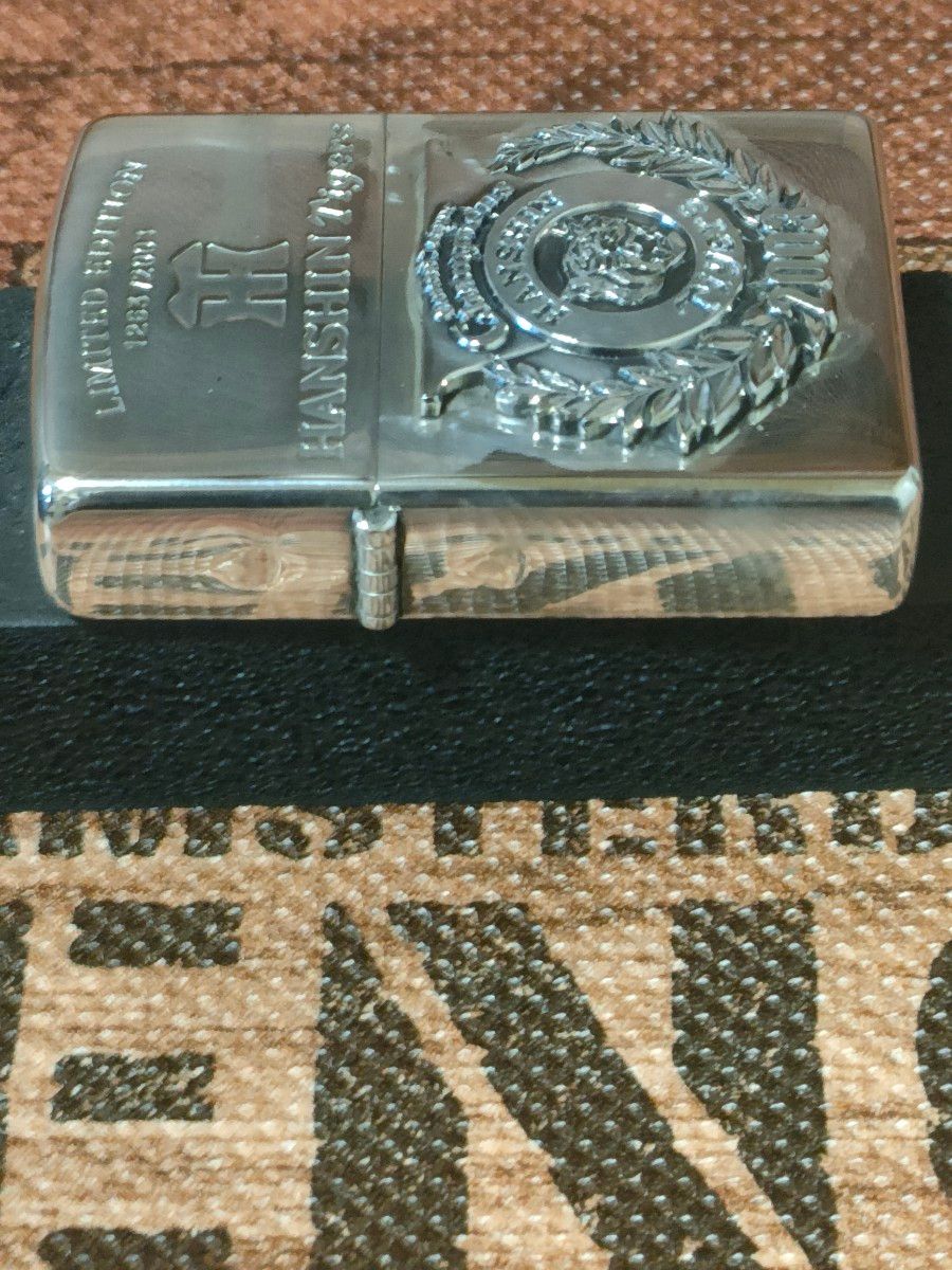 阪神タイガース日本一おめでとう♪　　zippo　2003年セントラルリーグ優勝記念ジッポーライター