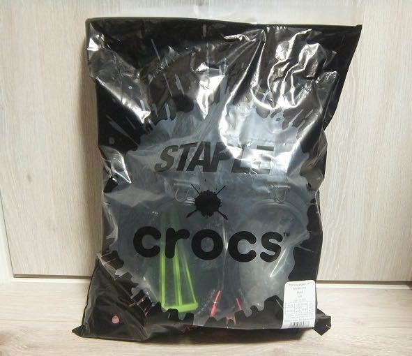 新品未開封 CROCS × Staple Homing Pigeon All Terrain Clog Black 28cm ☆ クロックス ステイプル ピジョン ブラック 黒