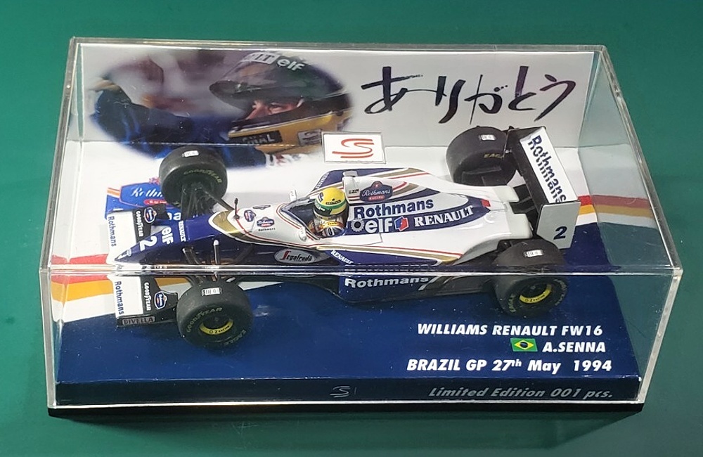 改修カスタム品】海外製 1/43 ウィリアムズ・ルノー FW16(A セナ 改修カスタム品】海外製 1/43 ウィリアムズ・ルノー FW16(A セナ