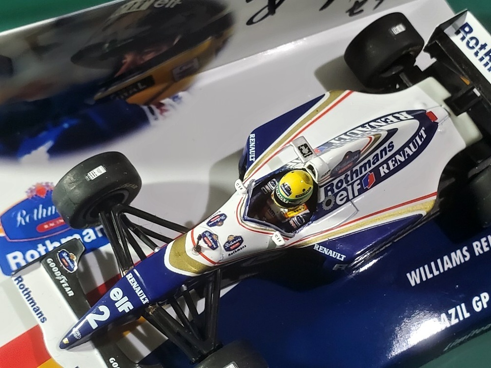 改修カスタム品】海外製 1/43 ウィリアムズ・ルノー FW16(A セナ 改修カスタム品】海外製 1/43 ウィリアムズ・ルノー FW16(A セナ