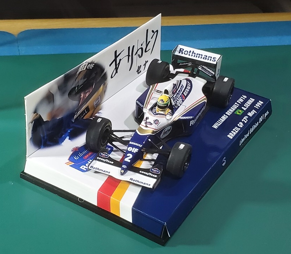 改修カスタム品】海外製 1/43 ウィリアムズ・ルノー FW16(A セナ 改修カスタム品】海外製 1/43 ウィリアムズ・ルノー FW16(A セナ
