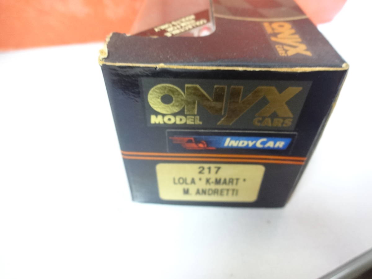 onyx 1/43 '1992 Indy Car 217 Lola k-mart M.ANDRETTI　オニキス インディーカー_画像10