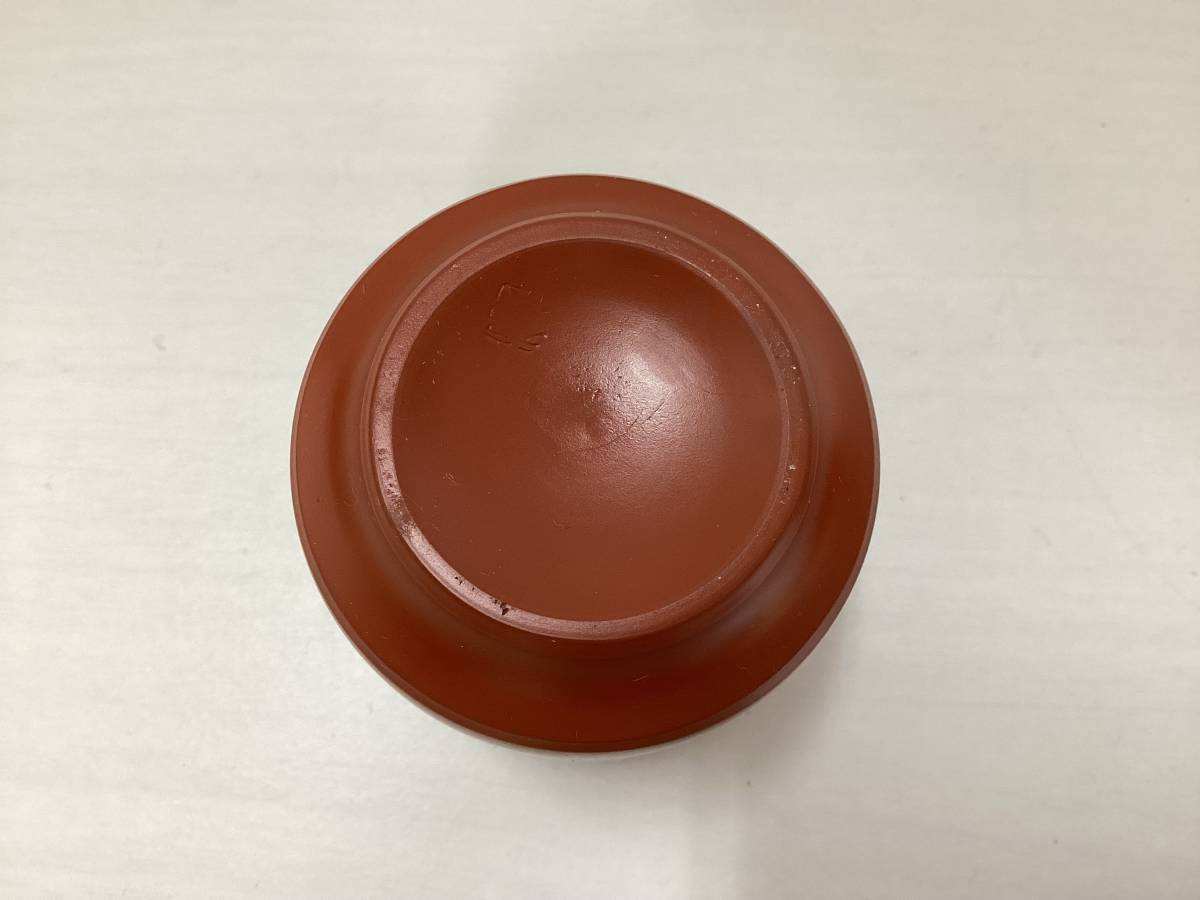 常滑焼 茶器セット 急須 ゆのみ 朱泥 在銘 深むし用 C242 7