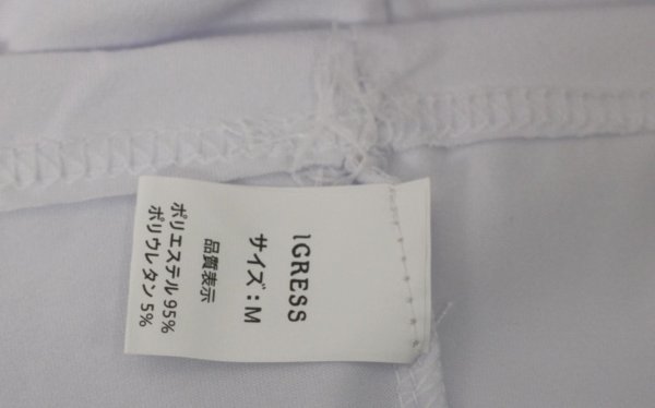 15 03589 ☆ EASY-MODE-T Vネック半袖インナーシャツ 5枚組 M ホワイト クセになる肌触り【アウトレット品】の画像5