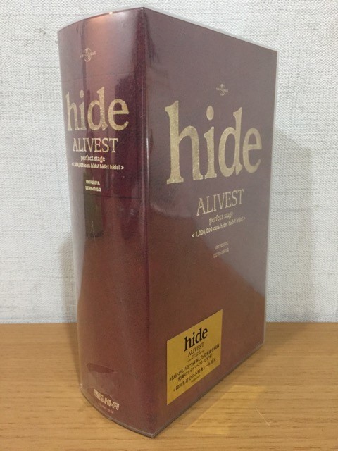 【新品未開封】VHS『hide ALIVEST』UUVH-1001/2 [X JAPAN][Xジャパン][エックスジャパン][ヒデ]_画像1