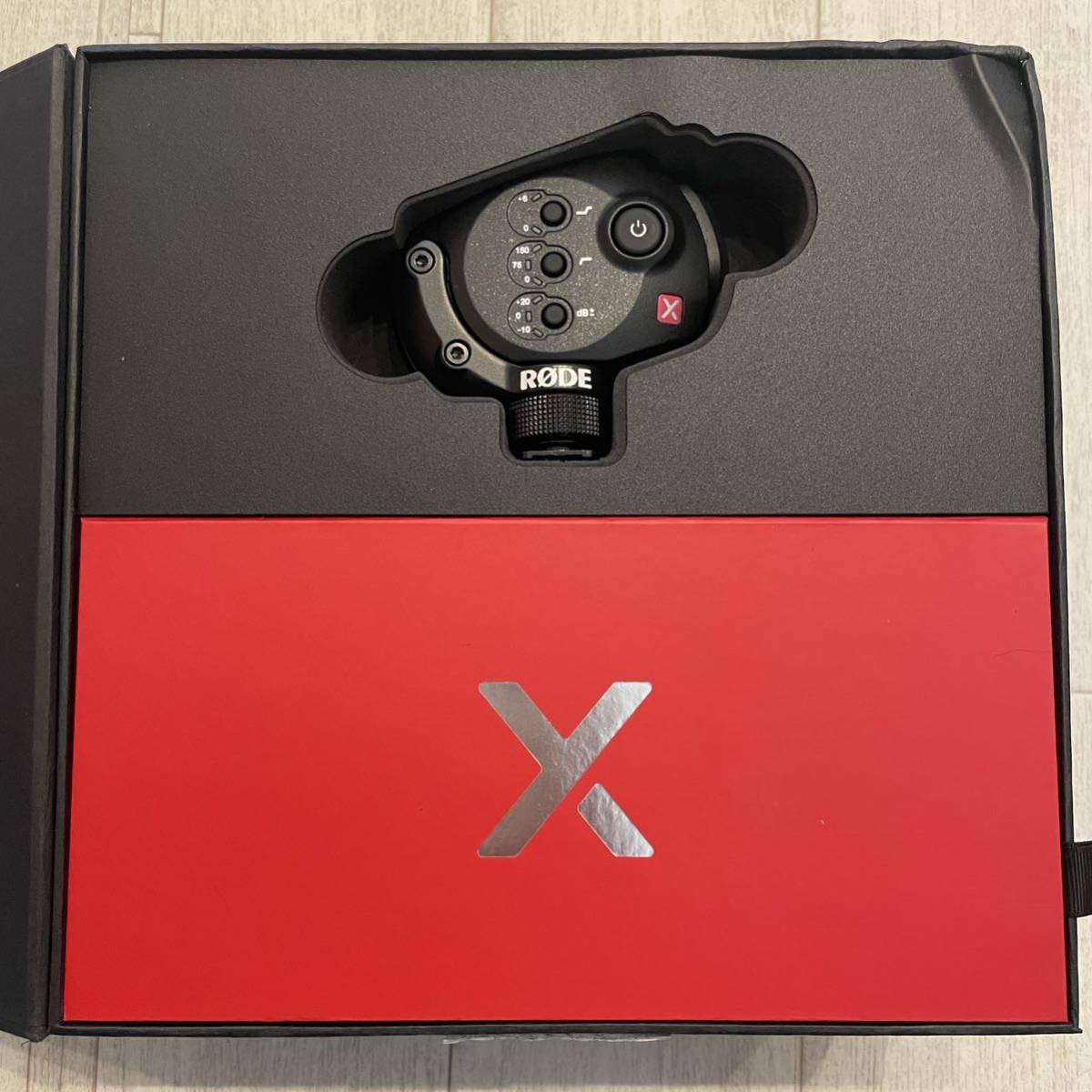 送料無料【美品】RODE Stereo VideoMic X ステレオビデオマイクX
