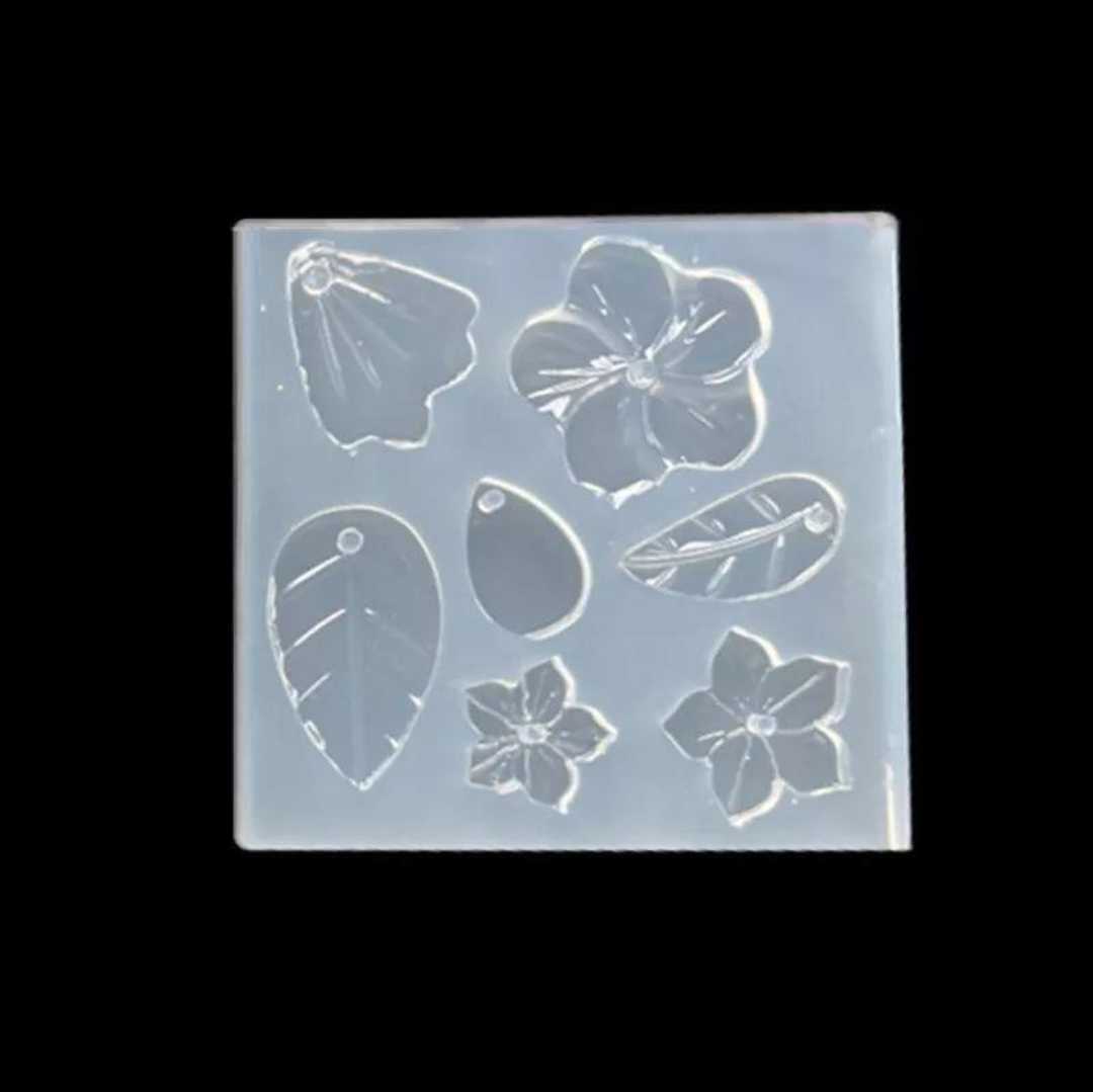 !. flower . leaf ... silicon mold 