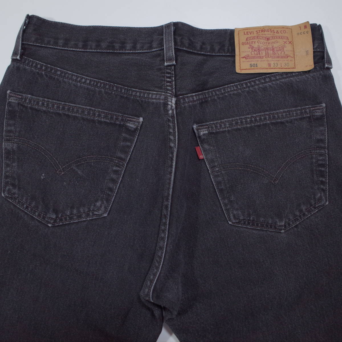 Levi's リーバイス 501-0660 ブラック made in USA 米国製 black サルファー 硫化染め サークルR W33 美品 _画像6