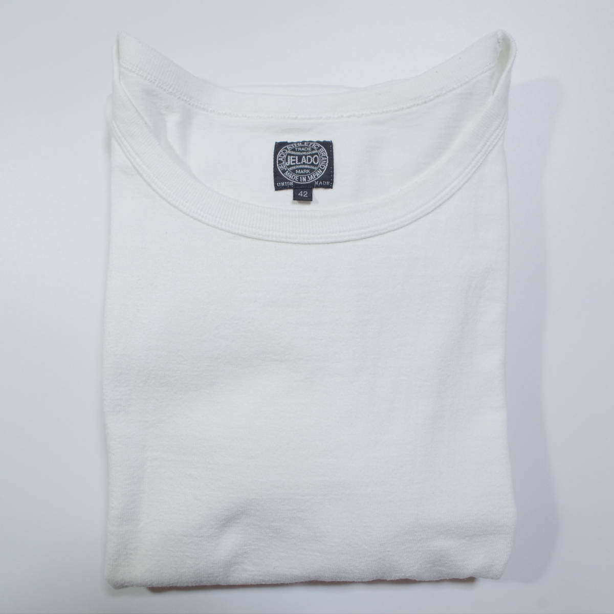 送料無料 JELADO Vintage Neck(ヴィンテージネック) Tee ジェラード Tシャツ 42 ホワイト 白T_画像4