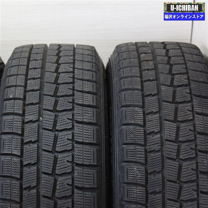 195/65R15 トヨタ 50プリウス 純正 6.5-15+40 5H100 ダンロップ WM01 スタッドレス 15インチ 4本セット 009k_画像10