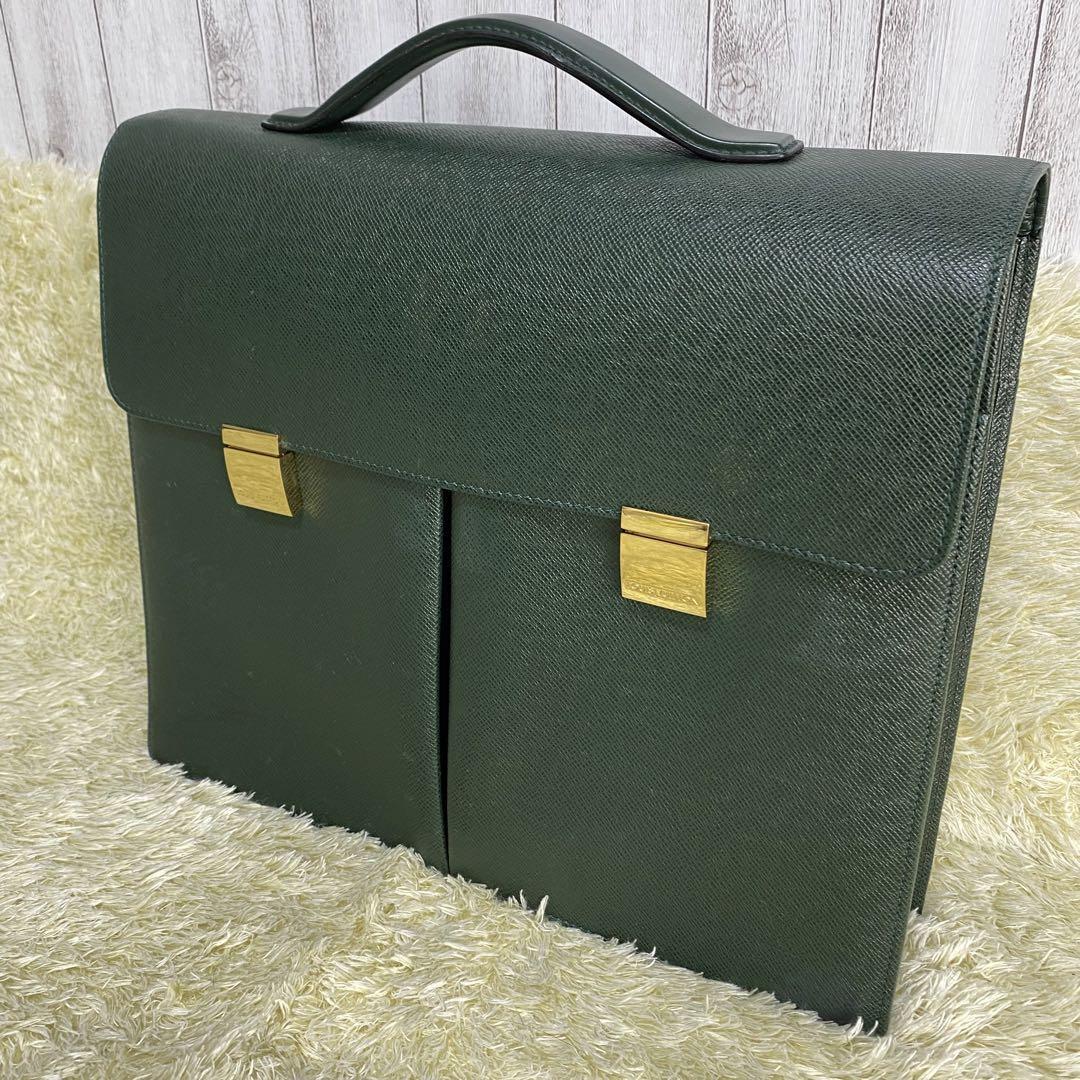 美品】LOUIS VUITTON(ルイヴィトン) タイガ カザンブリーフケース-