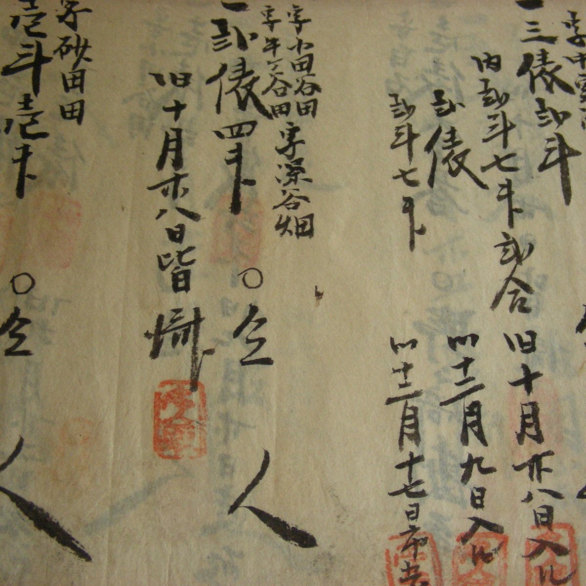 ★ 郷土研究・鳥取県（因幡国）「宛口米」請作証帳簿・ 古文書/ 古書/和書★当時の人々の雰囲気を感じてみませんか★S337_画像5