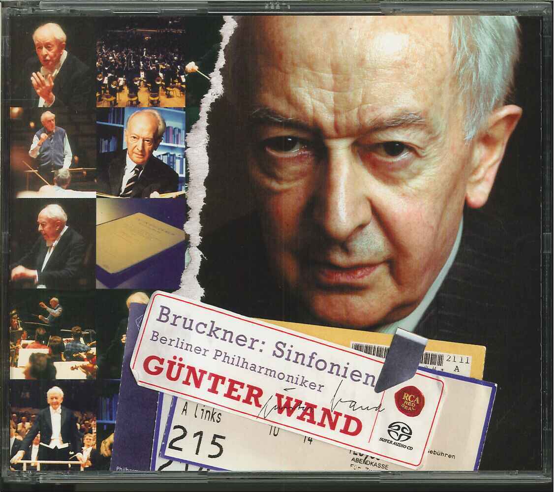 【極美品 SACD シングルレイヤー (RCA】 オーディオファイル GUNTER WANT ヴァント／BERLIN PHIL／BRUCKNER：Sinfonien 交響曲選集_画像3