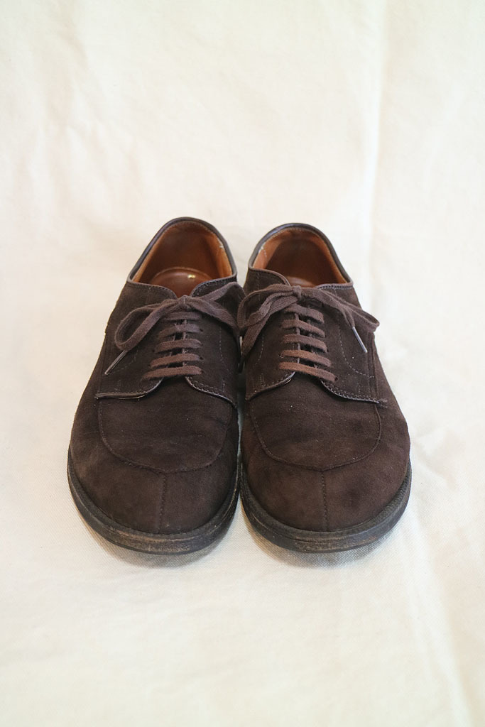 Alden × UNITED ARROWS V-TIP Suede Shoes オールデン/ユナイテッド