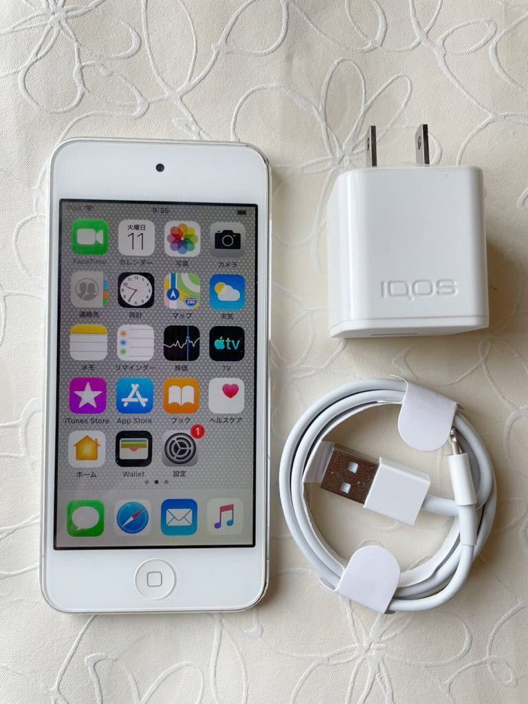 ヤフオク! - iPod touch 第6世代 64GB バッテリー5時間...
