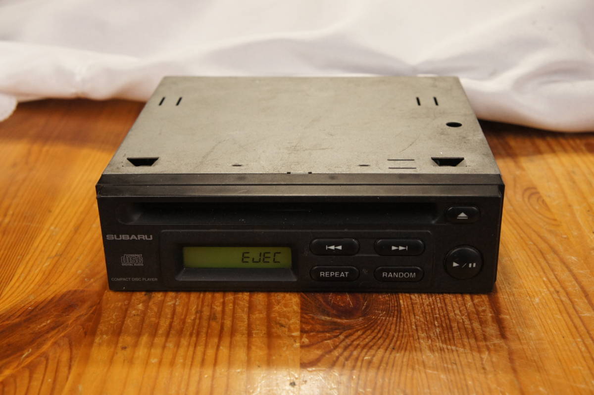 TV2 Sambar 86201KE001 H6247KE300 audio unit 1DIN 12V cassette AM FM head light unit Subaru original one part defect .@996d