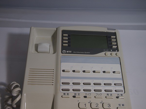 NTT製MBS-6LTEL バス用標準電話機基本動作確認済み中古品[TM1406