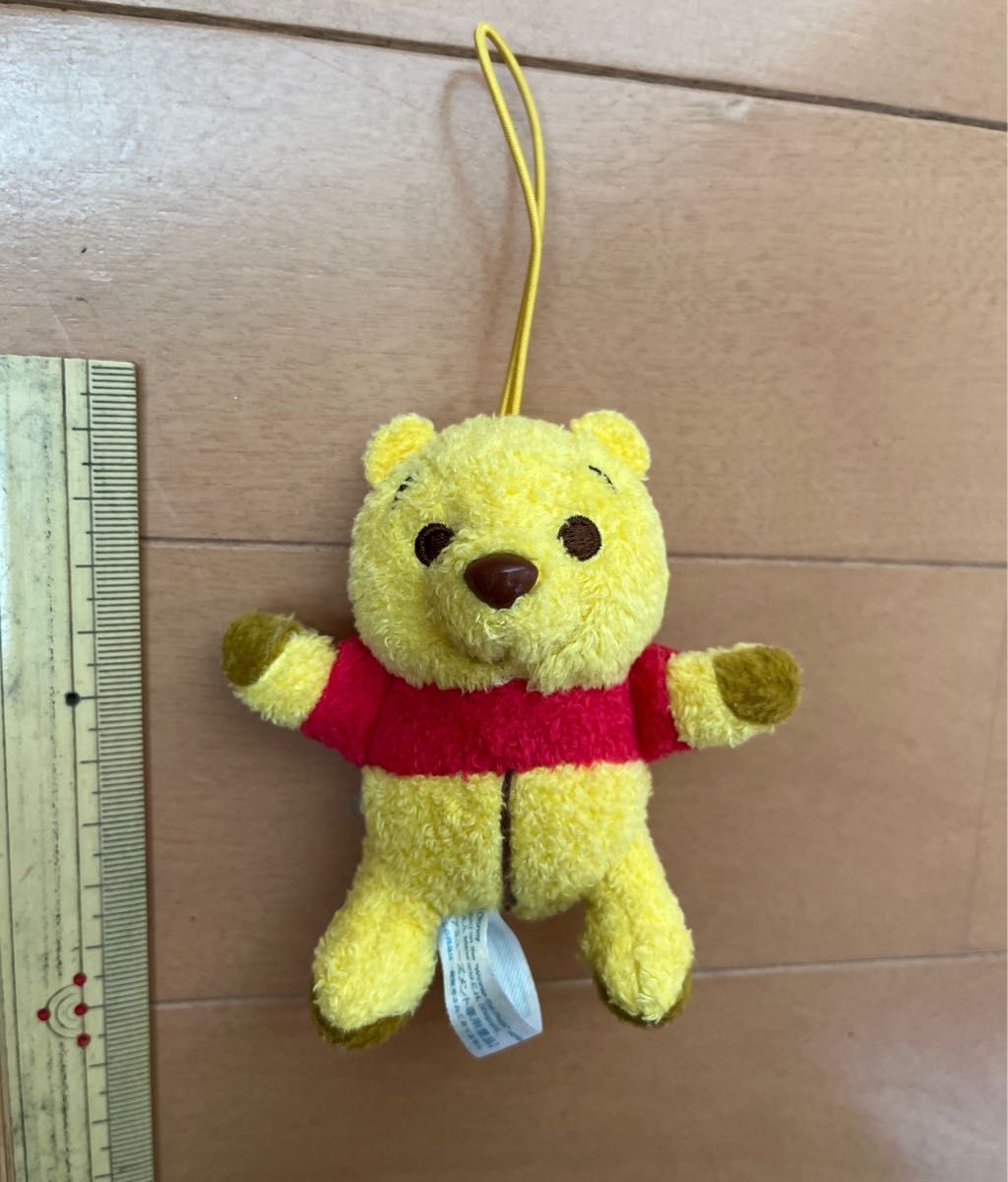 プーさんぬいぐるみストラップ