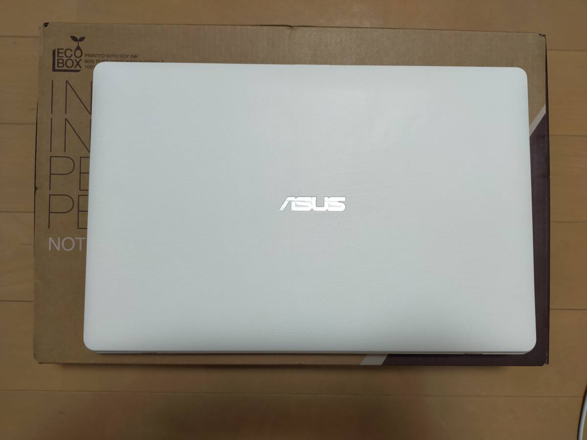 ASUS ノートPC X200MA-B-617W ホワイト メモリ2GB HDD500GB Windows