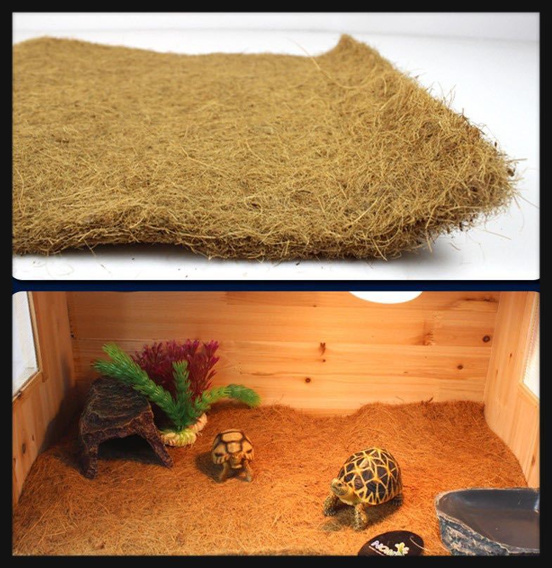 床材 ヤシマット 100×40 爬虫類 リクガメ飼育 カブトムシ 園芸 手入れラク