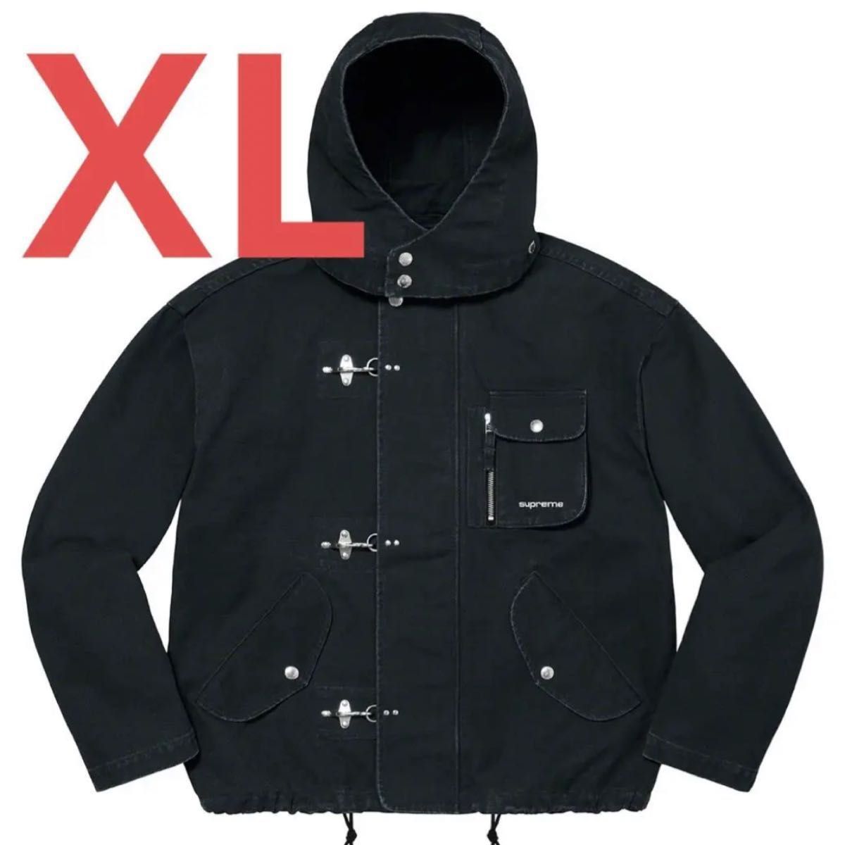 ステッカー付き supreme Canvas Clip Jacket | www.mclegal.info