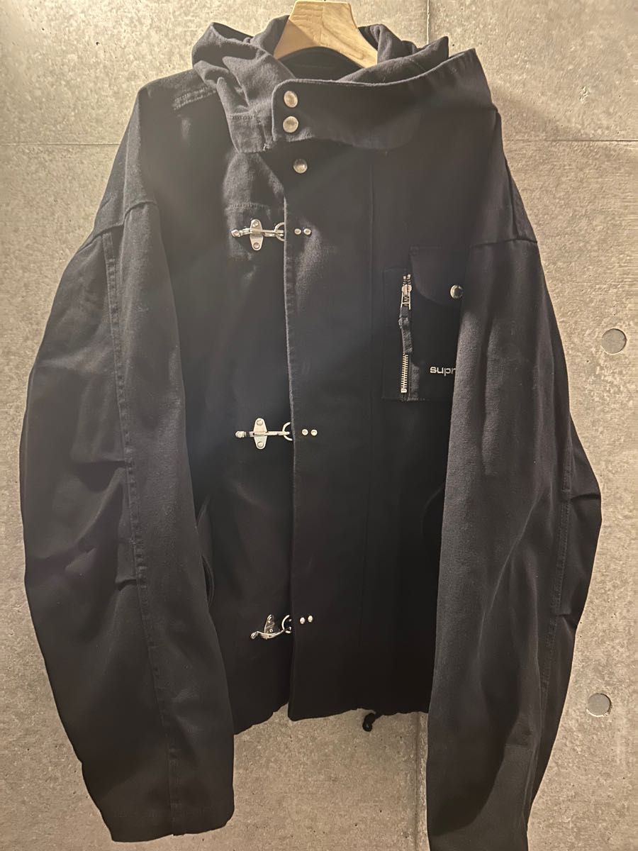 ステッカー付き supreme Canvas Clip Jacket | www.mclegal.info