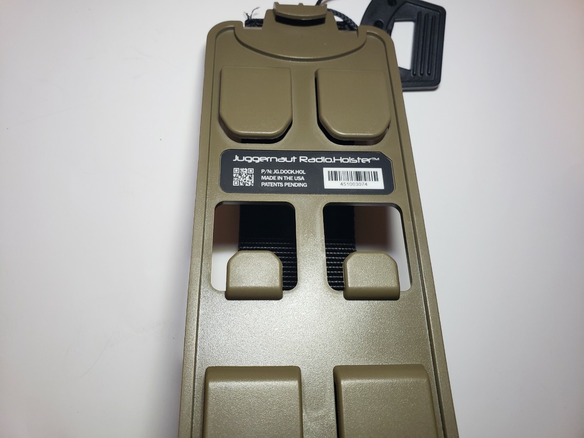 米軍 実物 juggernaut case radio holster ジャガーノート ラジオホルスター PRC152 148 CCT ミリタリー サバゲー 装備 海兵隊 自衛隊_画像4