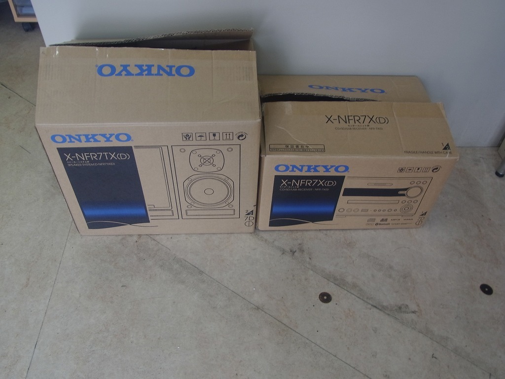 Onkyo X Nfr7tx D High Res Center Unit Part Speaker System Part Set Onkyo Original Box Equipped Real Yahoo Auction Salling