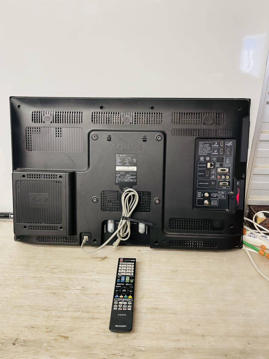 新品壁掛け金具付き!Blu-rayプレーヤー内蔵型★SHARPシャープ★液晶テレビ32型