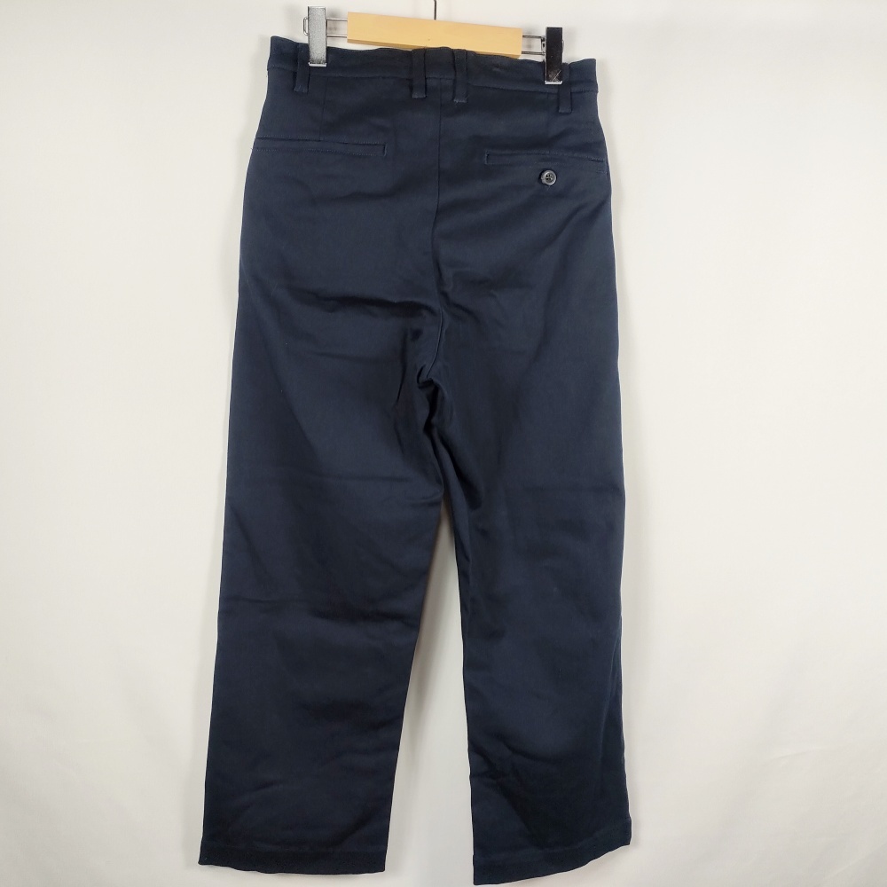 ema Crows EMMA CLOTHES chino pants one tuck regular S navy men's used /EF