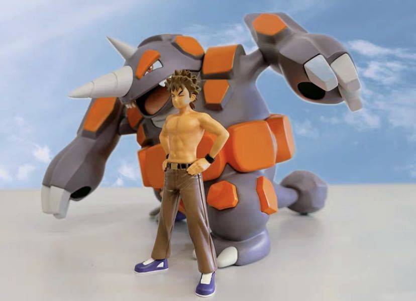 Pokemon ポケモン フィギュア タケシとドサイドン ガレージ Pokemon ポケモン フィギュア タケシとドサイドン ガレージ