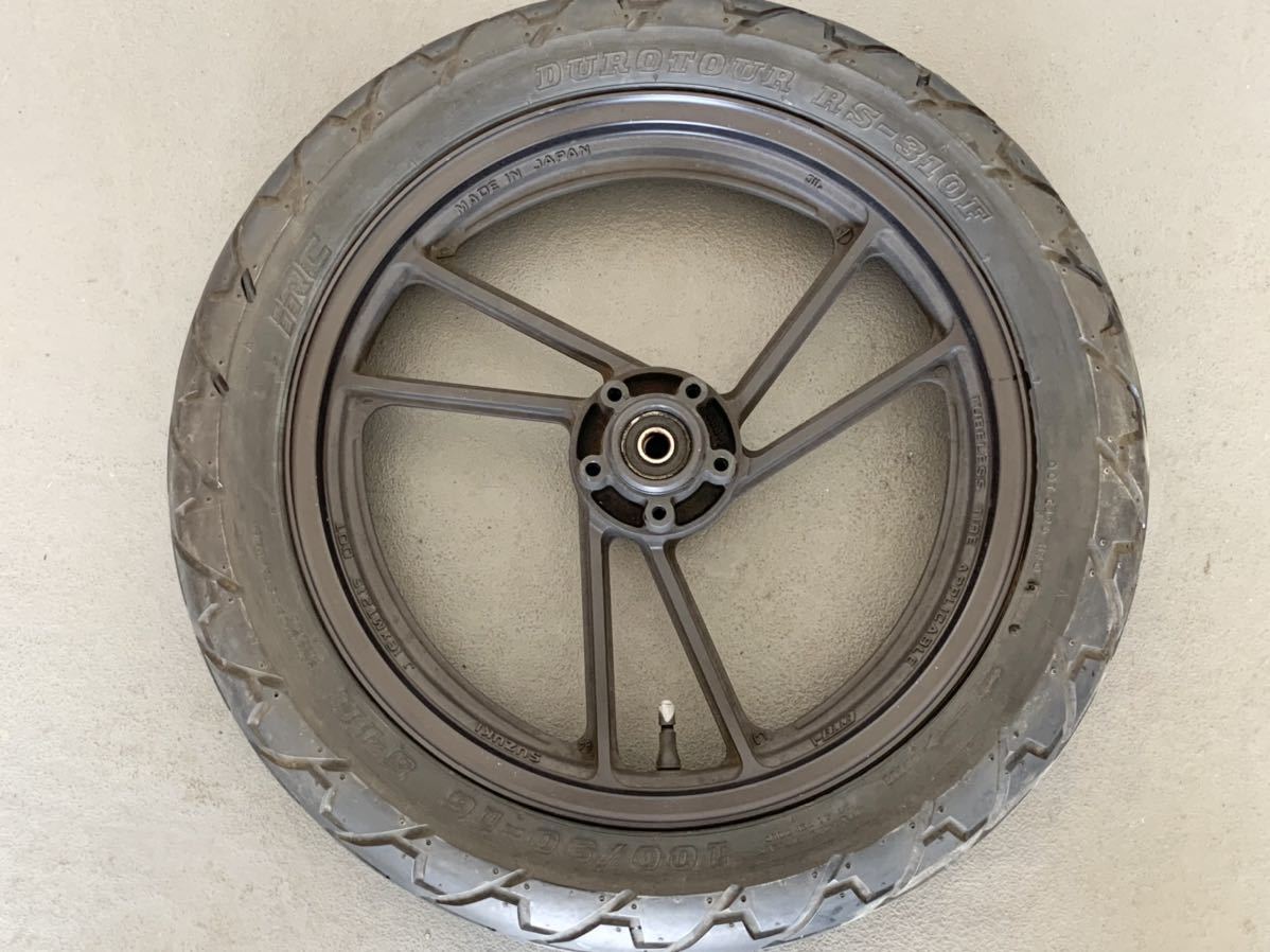 SUZUKI RG250 Gamma GJ21A 1 type front wheel 16×2.15J Wobble less 