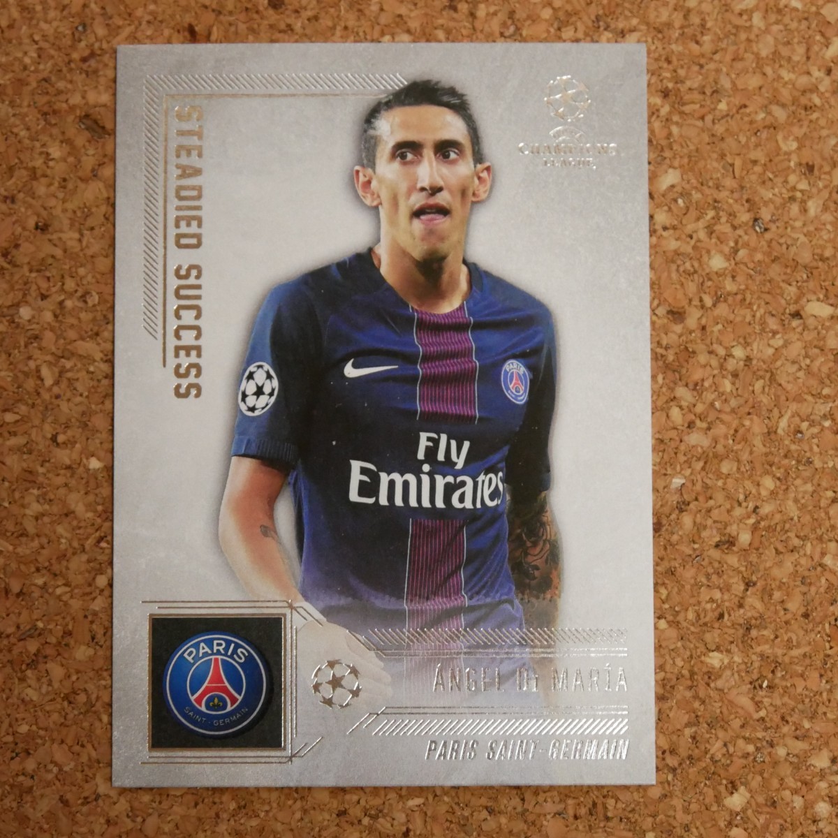 topps showcase Angel Di Maria トップス ショウケース アンヘル・ディ・マリア アルゼンチン パリ・サンジェルマン ユヴェントス soccer_画像1