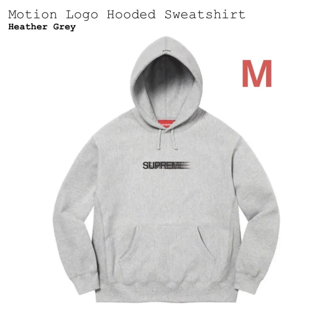 珍しい 23SS Logo Supreme Motion supreme Logo Sweatshirt Hooded