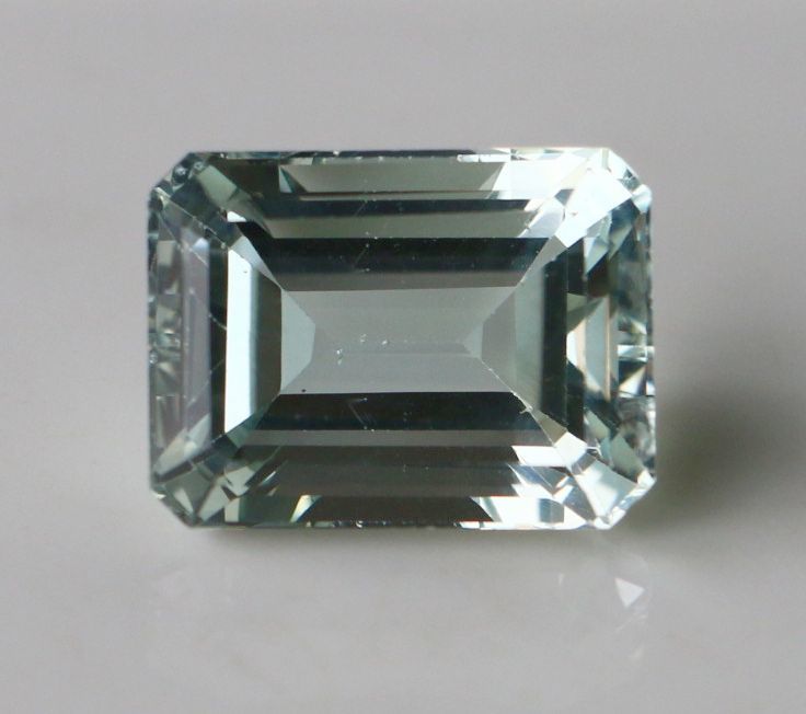 天然石 32ct ホワイトトパーズ オクタゴン ルース ブラジル産の画像1