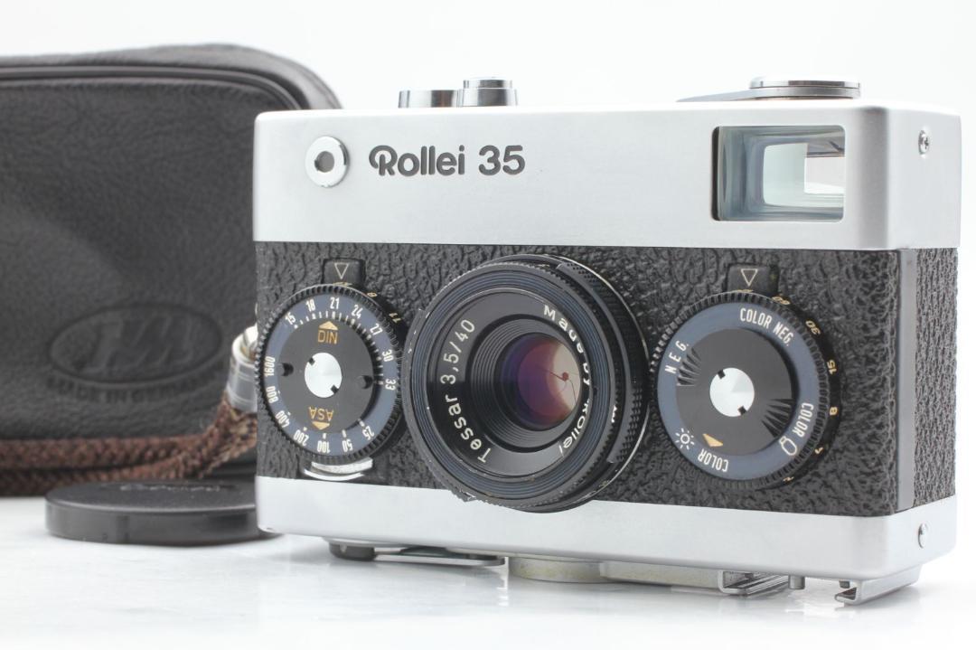 美品】 Rollei 35 Singapore w/Strap w/Case traversebayim.com