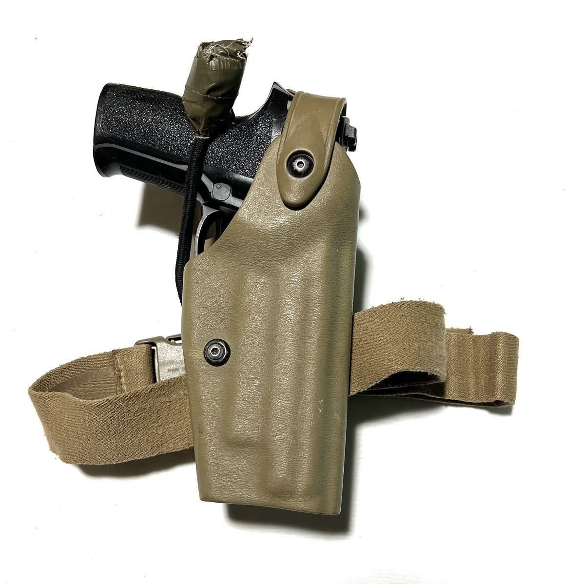 新品 サファリランド 6004-77 SIG P226 レッグホルスター FDE