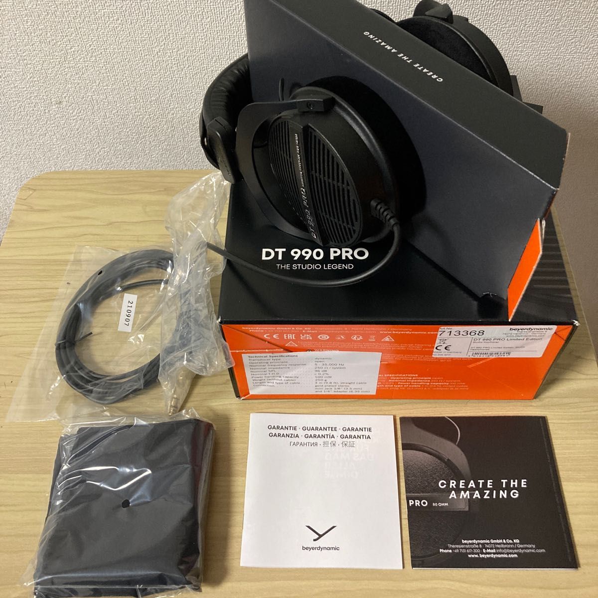 beyerdynamic ベイヤーダイナミック ヘッドホン DT990PRO beyerdynamic ベイヤーダイナミック ヘッドホン DT990PRO