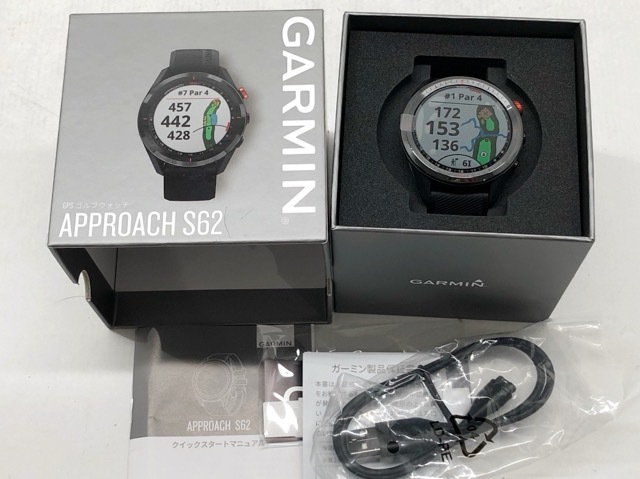 E◇ GARMIN ガーミン ◇ APPROACH S62 ゴルフウォッチ スマート